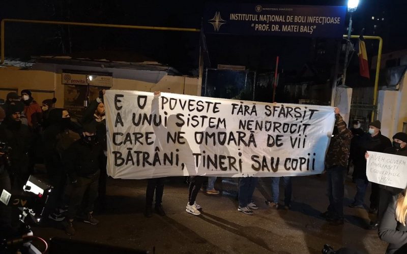 Proteste la Matei Balş