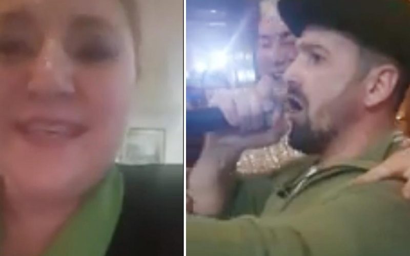 Şoşoacă, petrecere de pomină cu lăutari