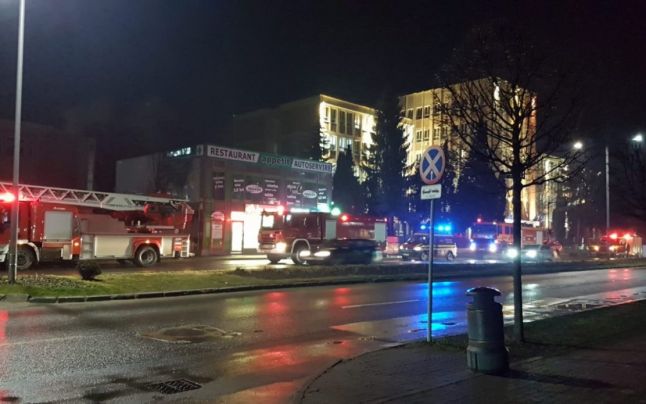 Alertă falsă de incendiu la spitalul din Alba Iulia. Mobilizare uriaşă a pompierilor