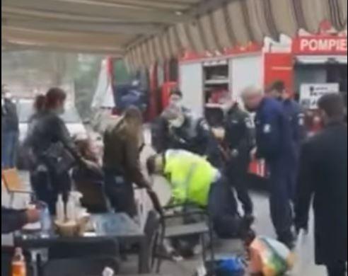 Jandarm agresiv, eliberat din arest