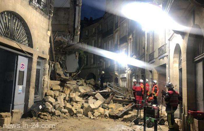 Două clădiri s-au părbuşit în Bordeaux: trei răniţi