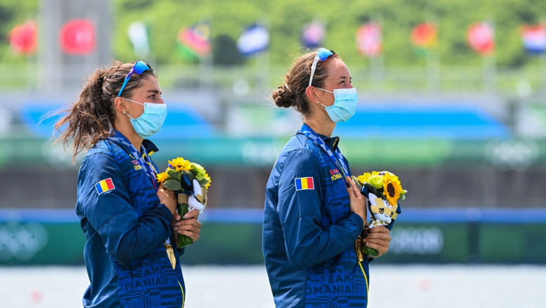 JO 2020. Imnul României a răsunat prima oară la Tokyo. Ancuţa Bodnar: I-am făcut mândri pe toţi cei de acasă şi suntem foarte fericite