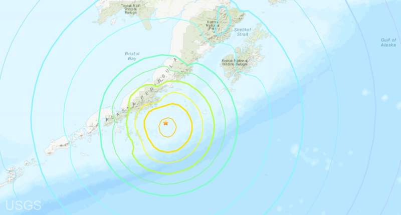 Cutremur de 8,2 grade pe scara Richter în Alaska