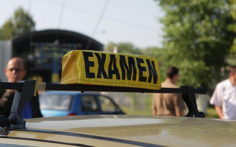 Prins drogat la examenul auto