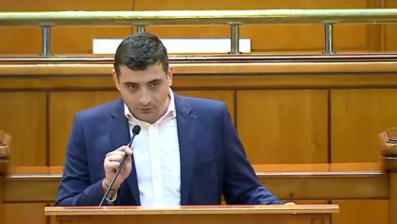 George Simion, la învestirea guvernului: „Unde s-a ascuns Florin Cîţu? Unde este micuţul?”