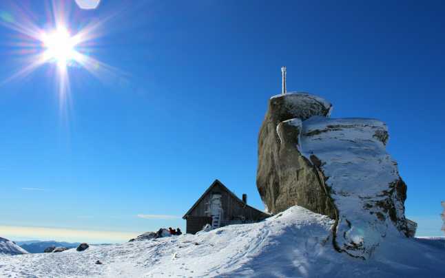 Peisaje de vis în Bucegi