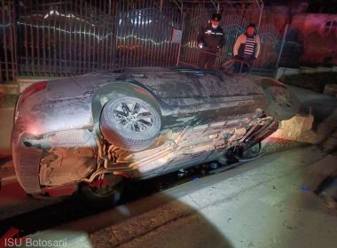 4 tineri răniţi într-un accident rutier