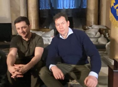 Volodimir Zelenski, interviu din buncăr