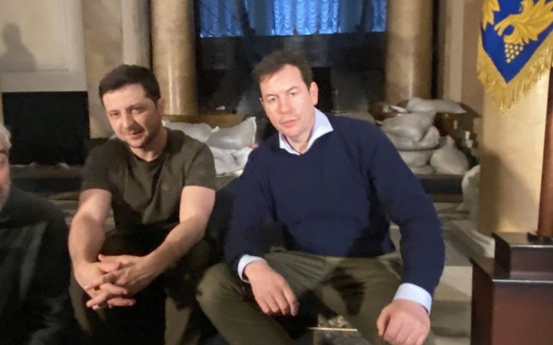 Volodimir Zelenski, interviu din buncăr