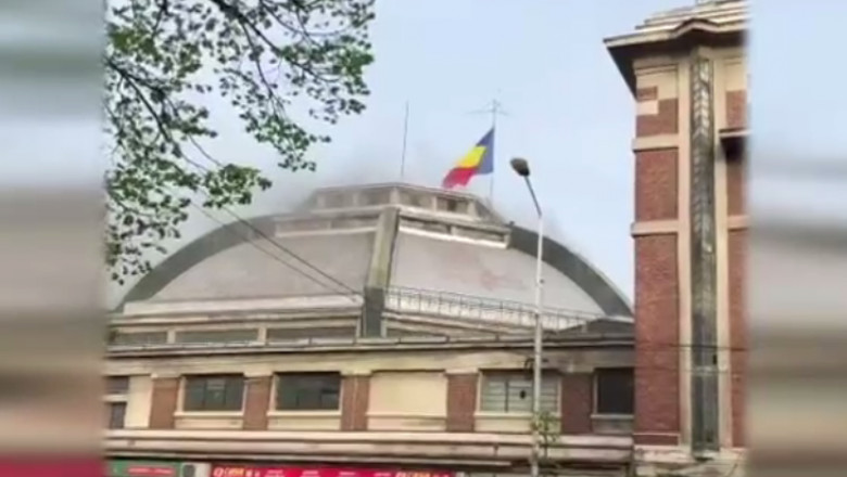 Incendiu în ziua de Paşte