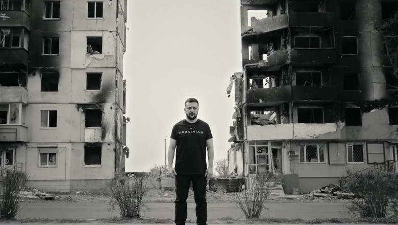 Mesajul lui Zelenski de Ziua Victoriei în Europa: Vom depăşi iarna care a început pe 24 februarie. Soarele ucrainean o va topi